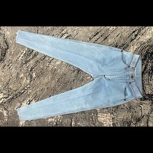 Wrangler High Waisted Straight Leg Jeans Sz 24